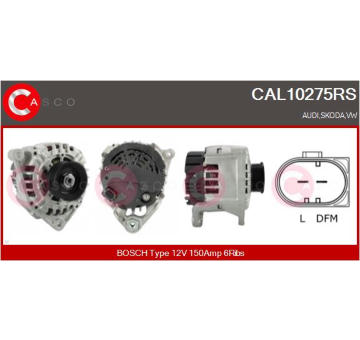 Alternátor CASCO CAL10229AS