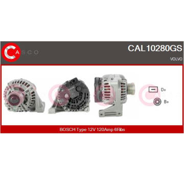 Alternátor CASCO CAL10237AS