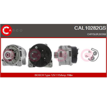 generátor CASCO CAL10239AS