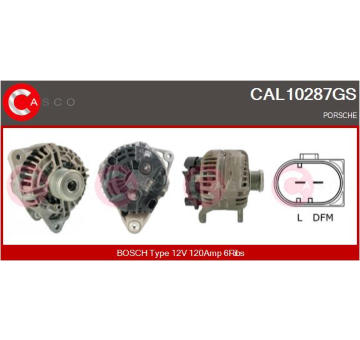 Alternátor CASCO CAL10246AS