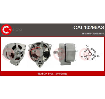 generátor CASCO CAL46117GS