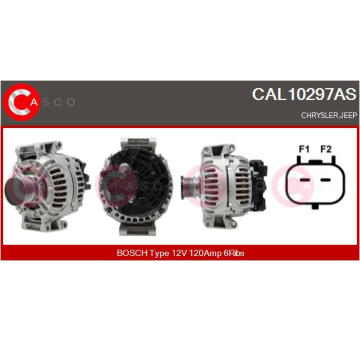 generátor CASCO CAL10297AS