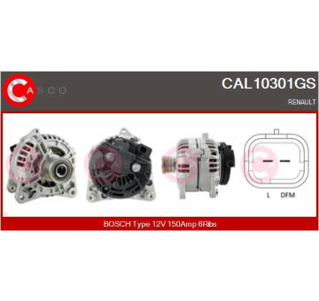 generátor CASCO CAL50609GS
