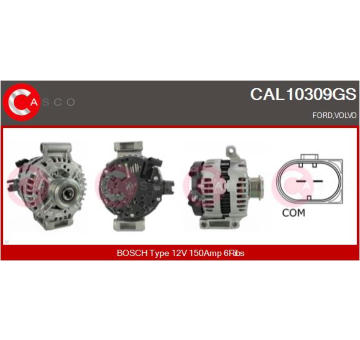 Alternátor CASCO CAL10283AS