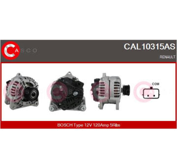 generátor CASCO CAL60612GS