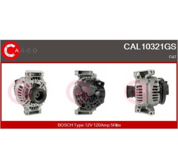 Alternátor CASCO CAL10297AS