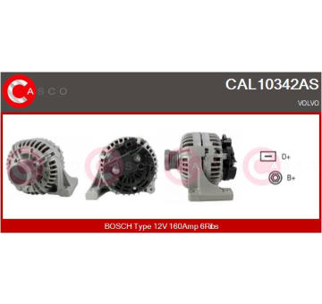 Alternátor CASCO CAL10325AS