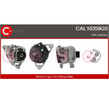 generátor CASCO CAL10359GS