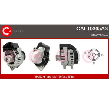 Alternátor CASCO CAL10359AS