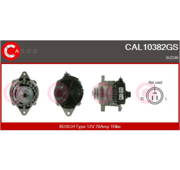 Alternátor CASCO CAL10383AS