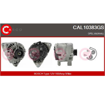 Alternátor CASCO CAL10384AS