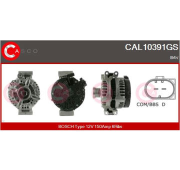 generátor CASCO CAL10391GS
