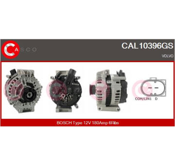 Rotor żtartéra CASCO CAR10188AS