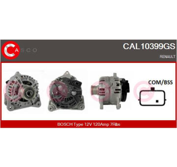 Alternátor CASCO CAL10405AS