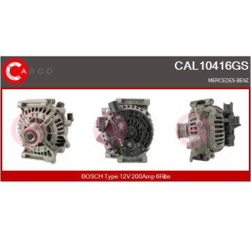Rotor żtartéra CASCO CAR14004AS