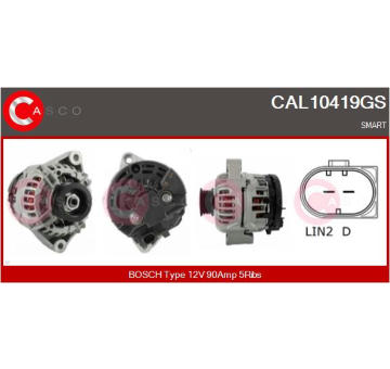 Alternátor CASCO CAL10439AS