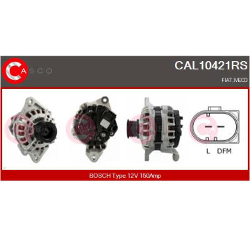 generátor CASCO CAL10421RS
