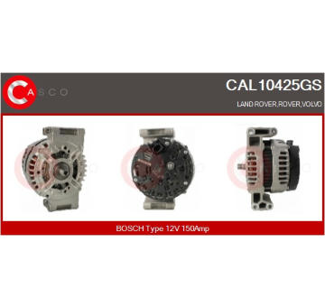 Rotor żtartéra CASCO CAR15095AS