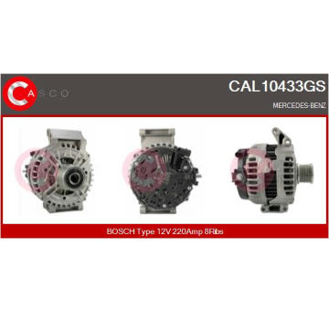 Rotor żtartéra CASCO CAR20015AS