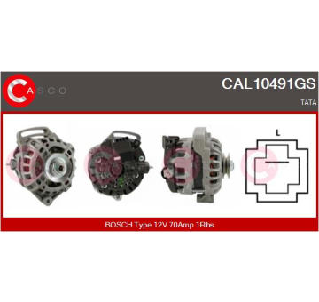 Kotva, startér CASCO CAR40012AS