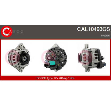 Alternátor CASCO CAL10541AS