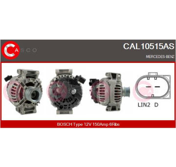 Generátor zapaľovania CASCO CAS15100GS