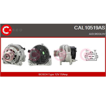 Generátor startéru CASCO CAS15110GS