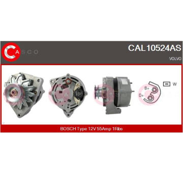 generátor CASCO CAL10524AS