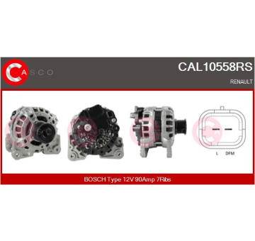 generátor CASCO CAL10610AS