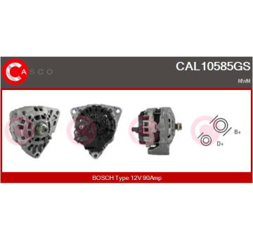 generátor CASCO CAL10632AS