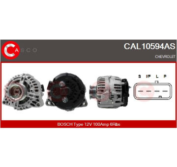 Drżiak uhlíkov CASCO CBH10108AS