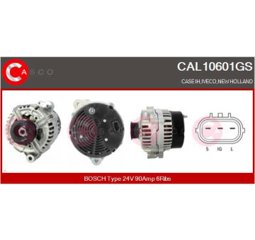 Rameno sterace, cisteni skel CASCO CWA66100AS