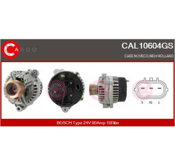 Rameno sterace, cisteni skel CASCO CWA71301AS