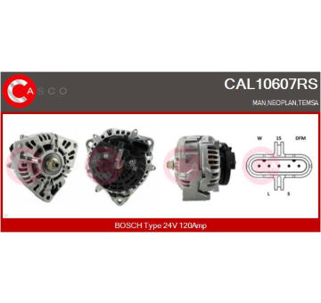 Drżiak uhlíkov CASCO CBH10128GS