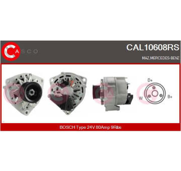 generátor CASCO CAL10659AS
