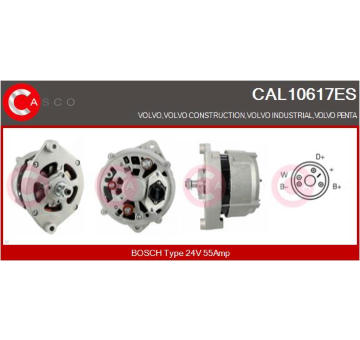 Rameno sterace, cisteni skel CASCO CWA77302AS