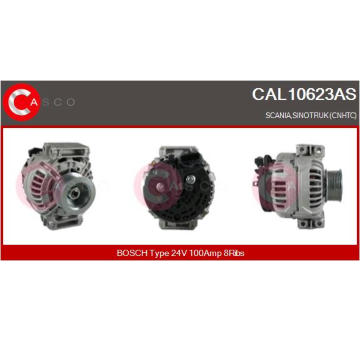 generátor CASCO CAL10690AS