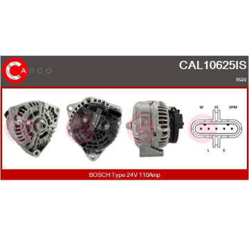 Motor stěračů CASCO CWM10121AS