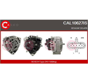Drżiak uhlíkov CASCO CBH10611AS