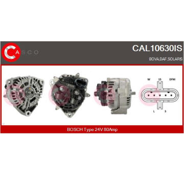 Drżiak uhlíkov CASCO CBH14100AS