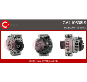 Drżiak uhlíkov CASCO CBH15104GS