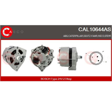 Motor stěračů CASCO CWM15143AS