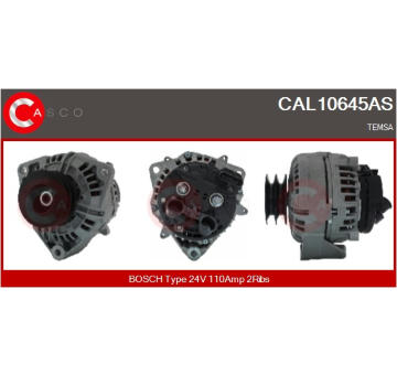 Drżiak uhlíkov CASCO CBH20107AS