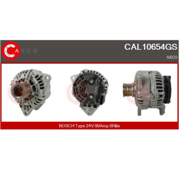 Drżiak uhlíkov CASCO CBH30105AS