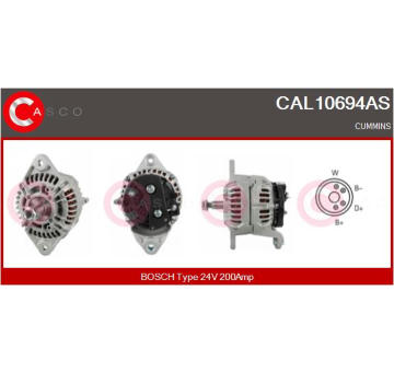 Motor stěračů CASCO CWM30602AS