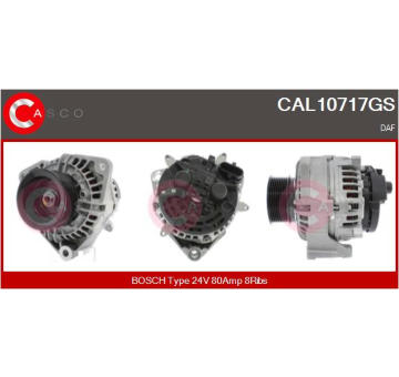 Uhlíkový kartáč, startér CASCO CBM10038AS