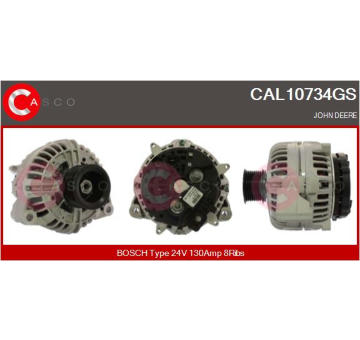Cidlo, teplota vyfukovych plynu CASCO CSN73F85GS