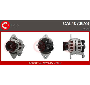 Motor stěračů CASCO CWM40110AS