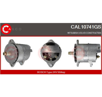 generátor CASCO CAL10107AS