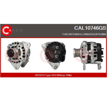 generátor CASCO CAL10111AS